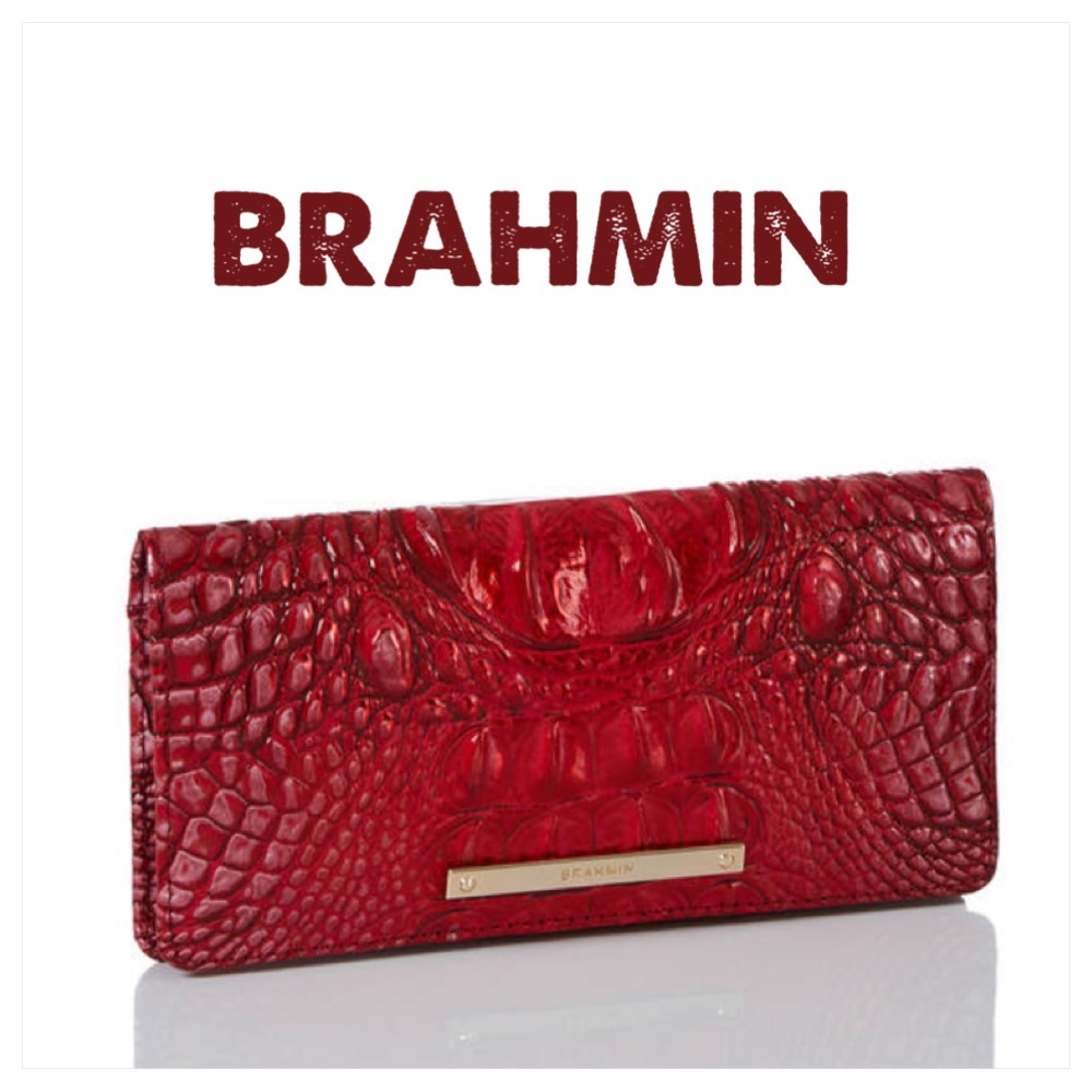 💕💕BRAHMIN Ady Wallet Heartbreaker Melbourne Collection Genuine Leather NWT 💕